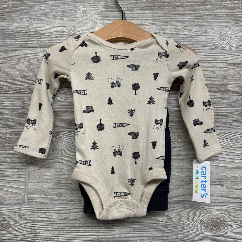 Sherpa Vest, Bodysuit Binoculars, Camping & Pants 0-3M