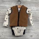 Sherpa Vest, Bodysuit Binoculars, Camping & Pants 0-3M