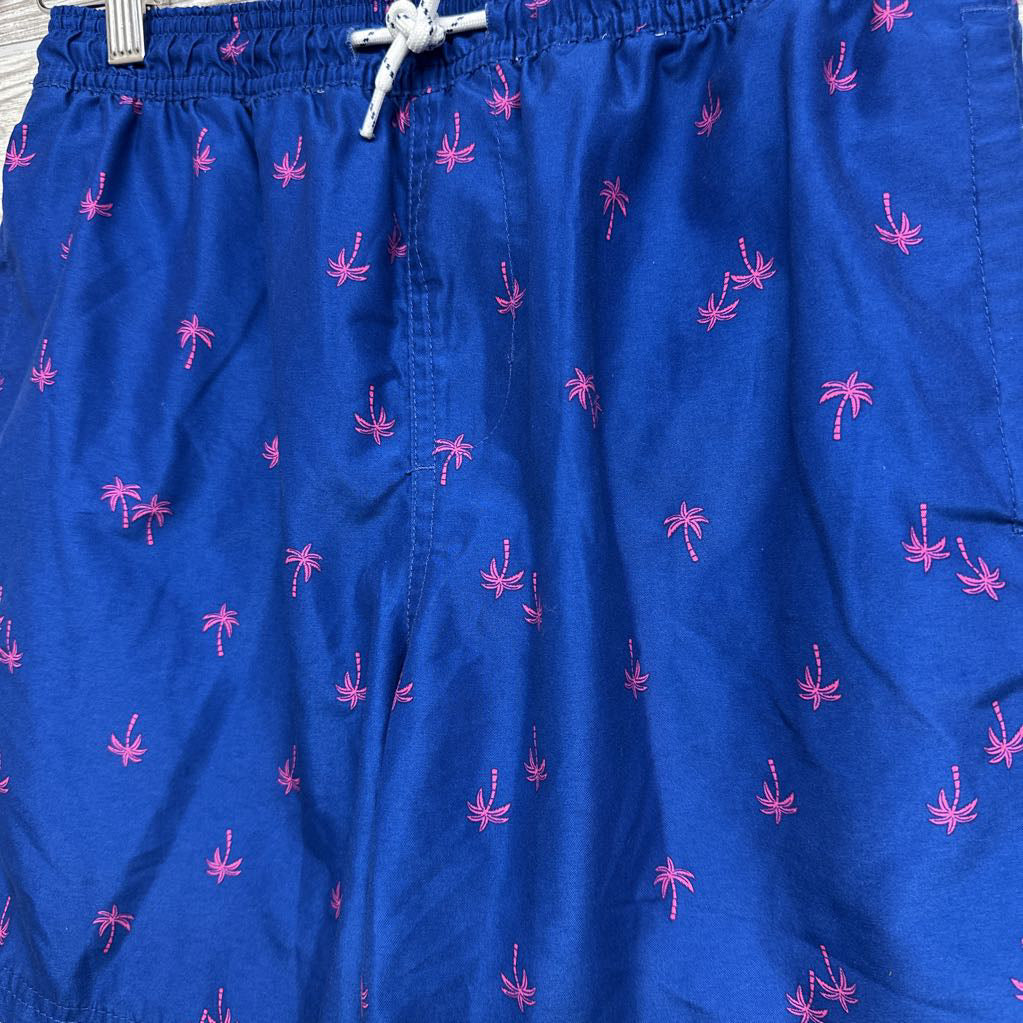 Swim Trunks Palm Trees 10-12 Husky