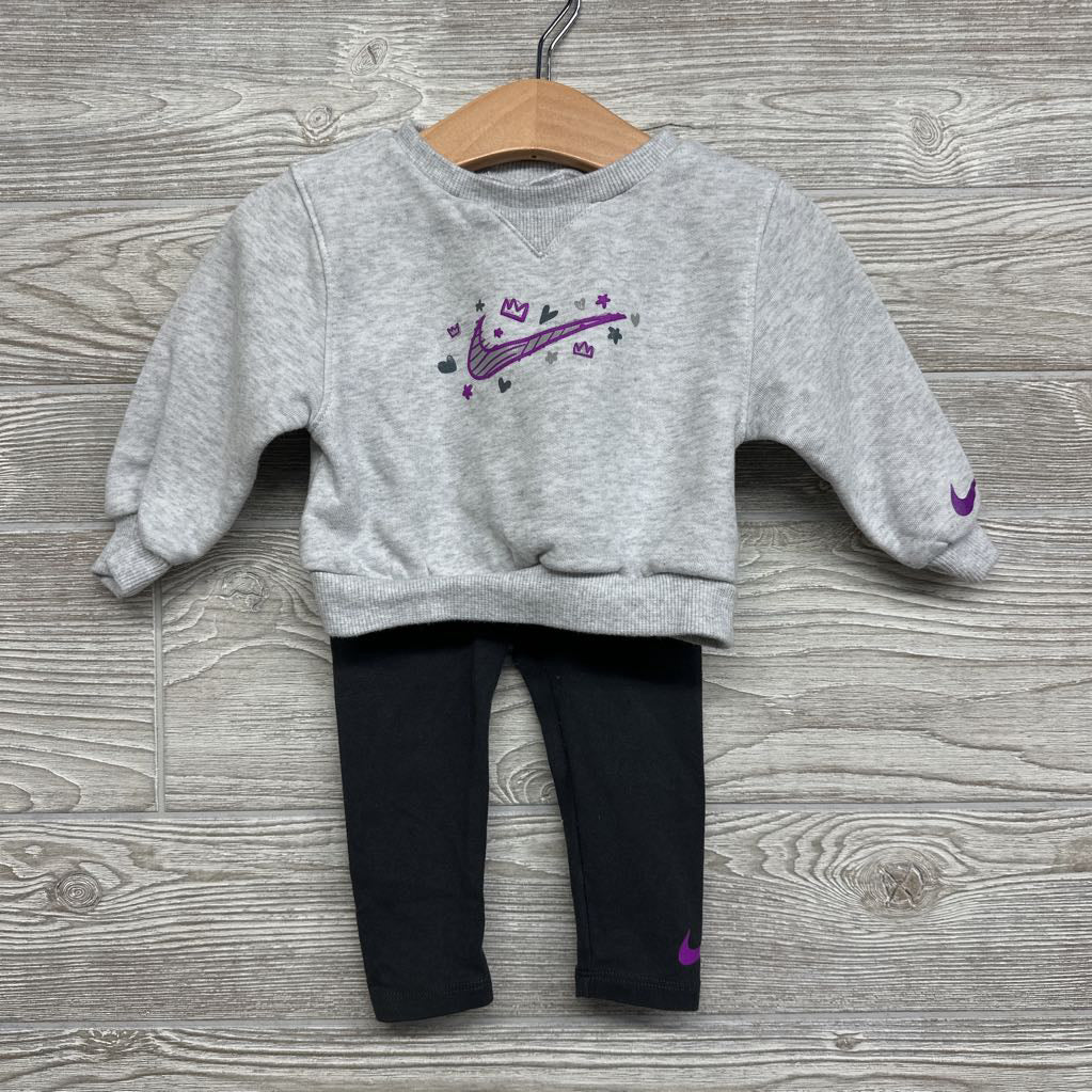 Crewneck & Leggings Swoosh 12M