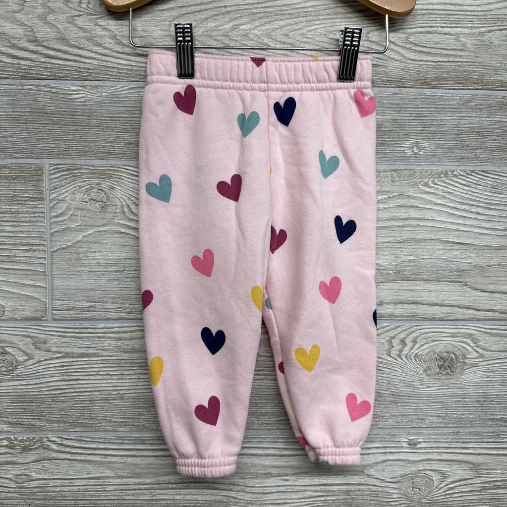 Crewneck & Sweatpants Hearts 6-9M