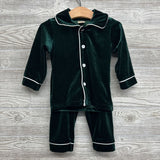 2 Pc Velvet Pj 9-12M
