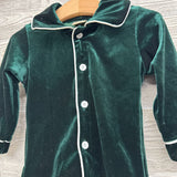 2 Pc Velvet Pj 9-12M