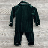 2 Pc Velvet Pj 9-12M