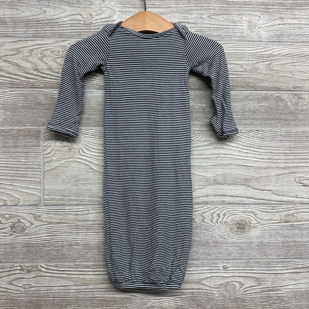 Modal PJ Gown Stripes NB