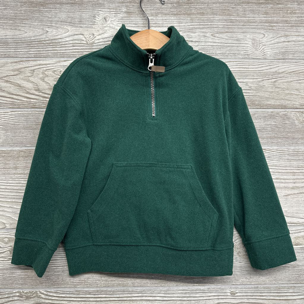1/74 Zip Rib Pullover Sweatshirt 4