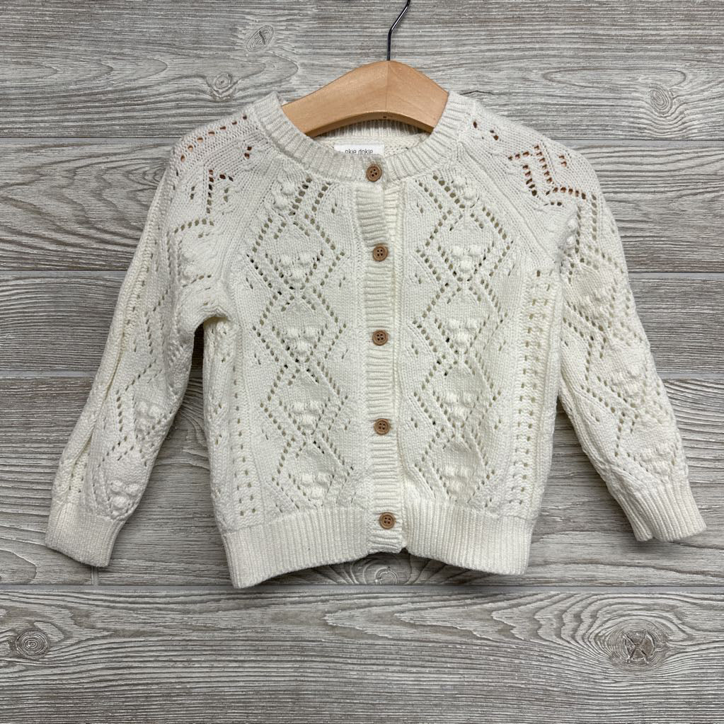 Pointelle Cardigan Sweater 18M