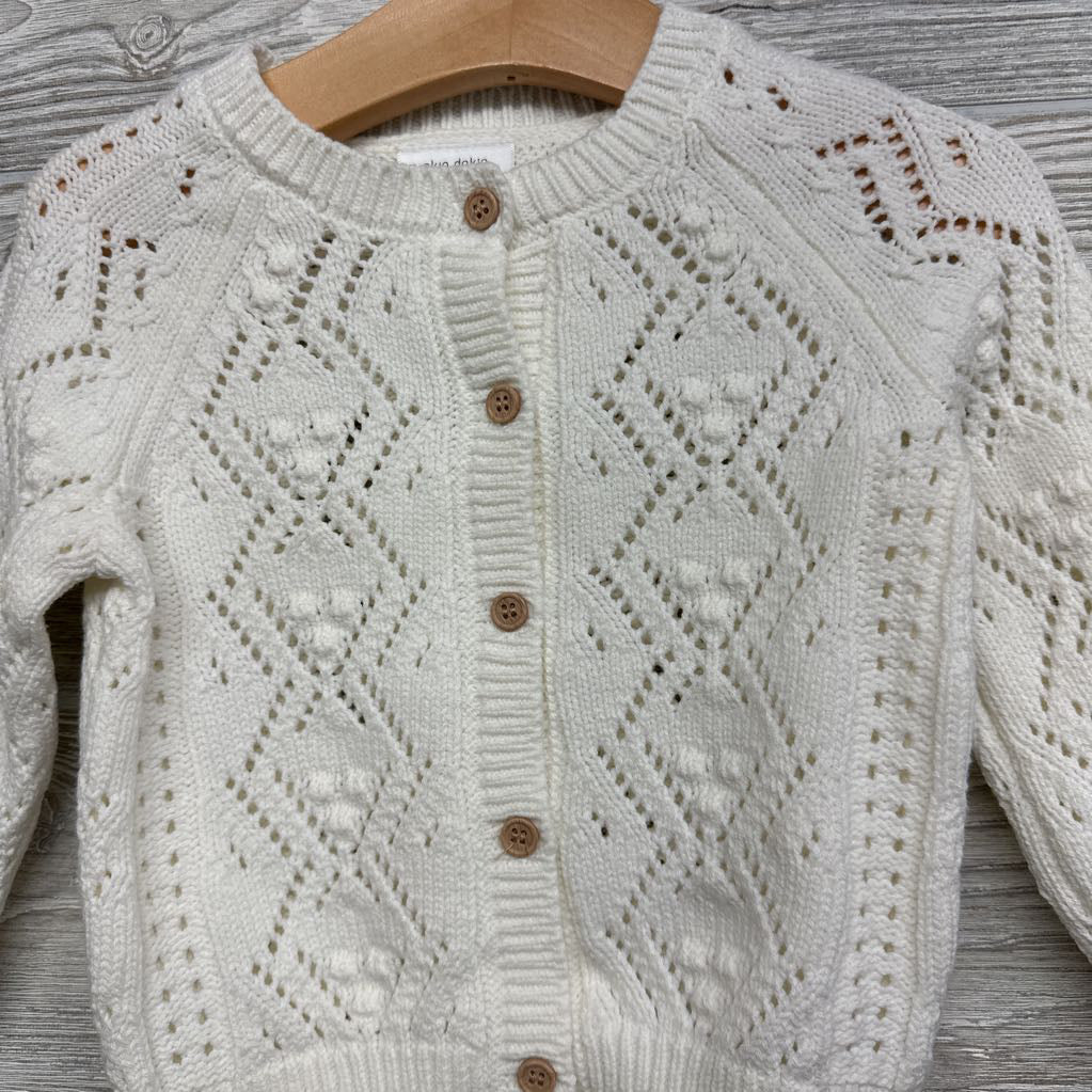 Pointelle Cardigan Sweater 18M