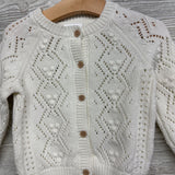 Pointelle Cardigan Sweater 18M