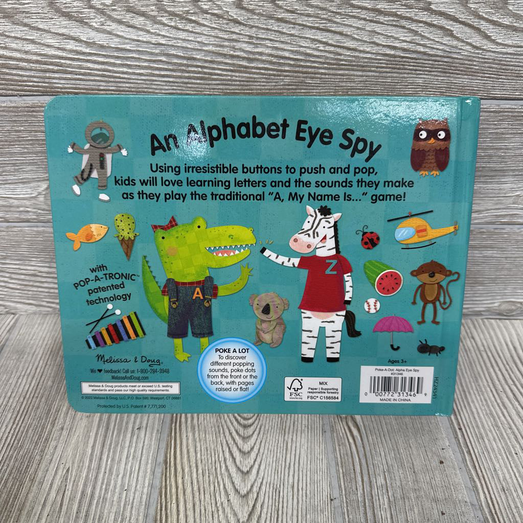 Poke-A-Dot Alphabet Adventure Board Book