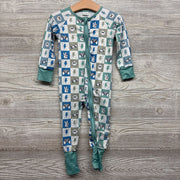 Sleeper Checker Smiley Faces 12-18M