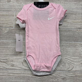 NEW 2 Pk Bodysuits Swooshes 6M