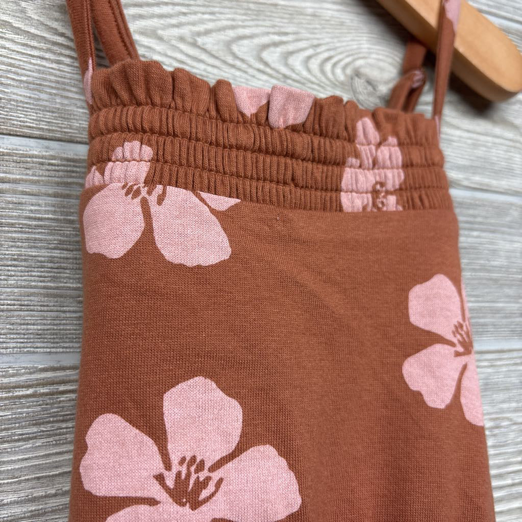 NEW Tank Romper Flowers 4-5