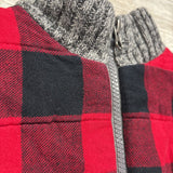 Sweater Jacket Buffalo Plaid 12M