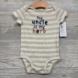 NEW Bodysuit My Uncle Is My Hero Stripes 6M