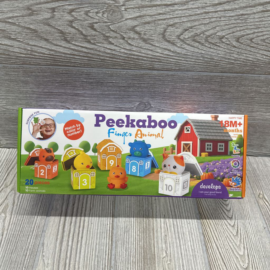 Peekaboo Finger Animals