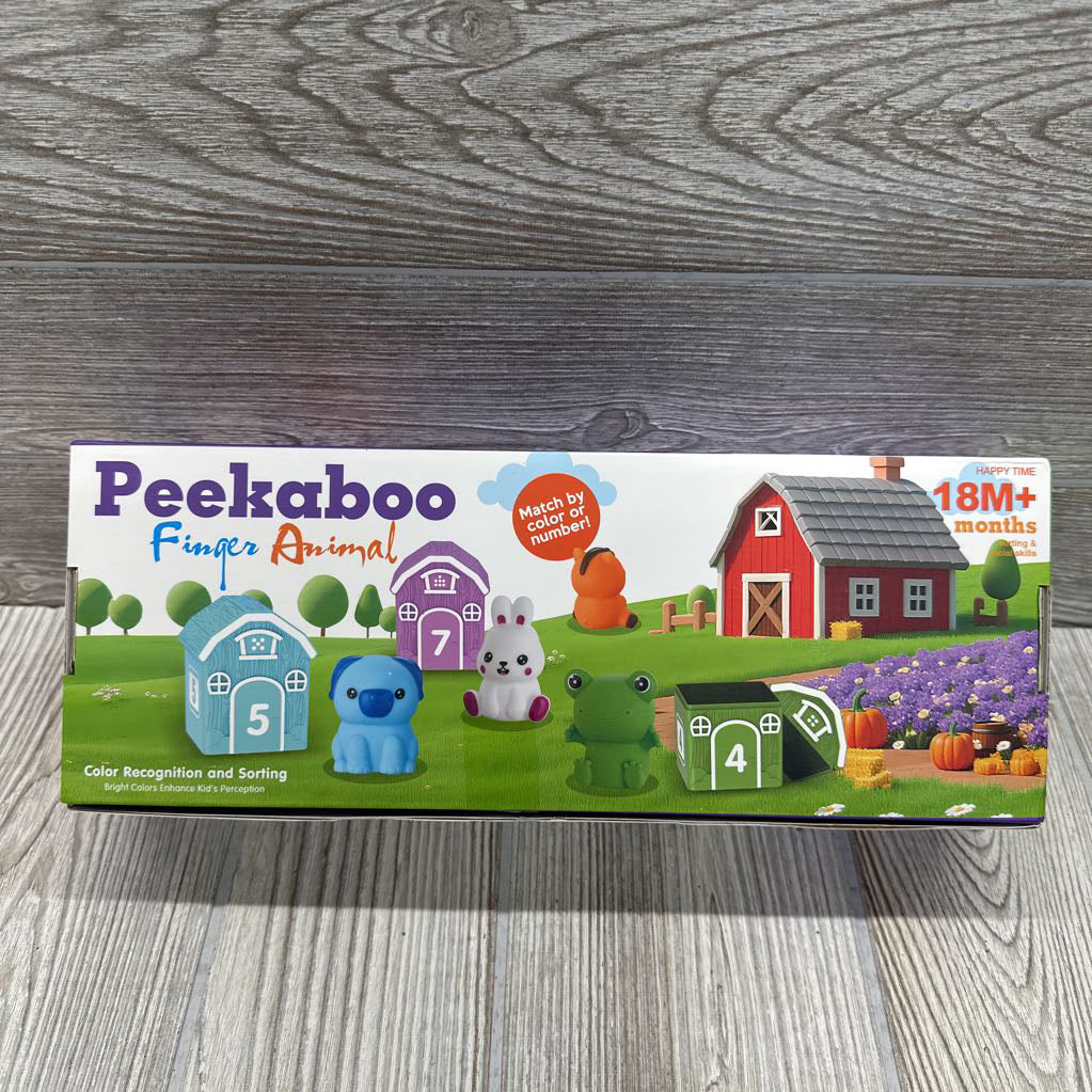 Peekaboo Finger Animals