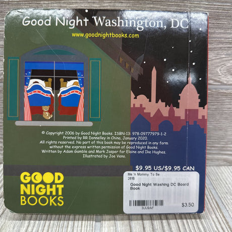Good Night Washing DC Board Book