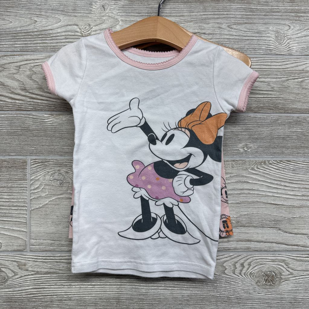 2 Pc Pj Minnie Mouse 4t