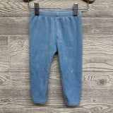 Velour Peplum Shirt & Pants 12-18M