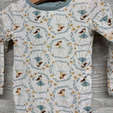 2 Pc LS Bamboo PJs Girls Dancing 18m