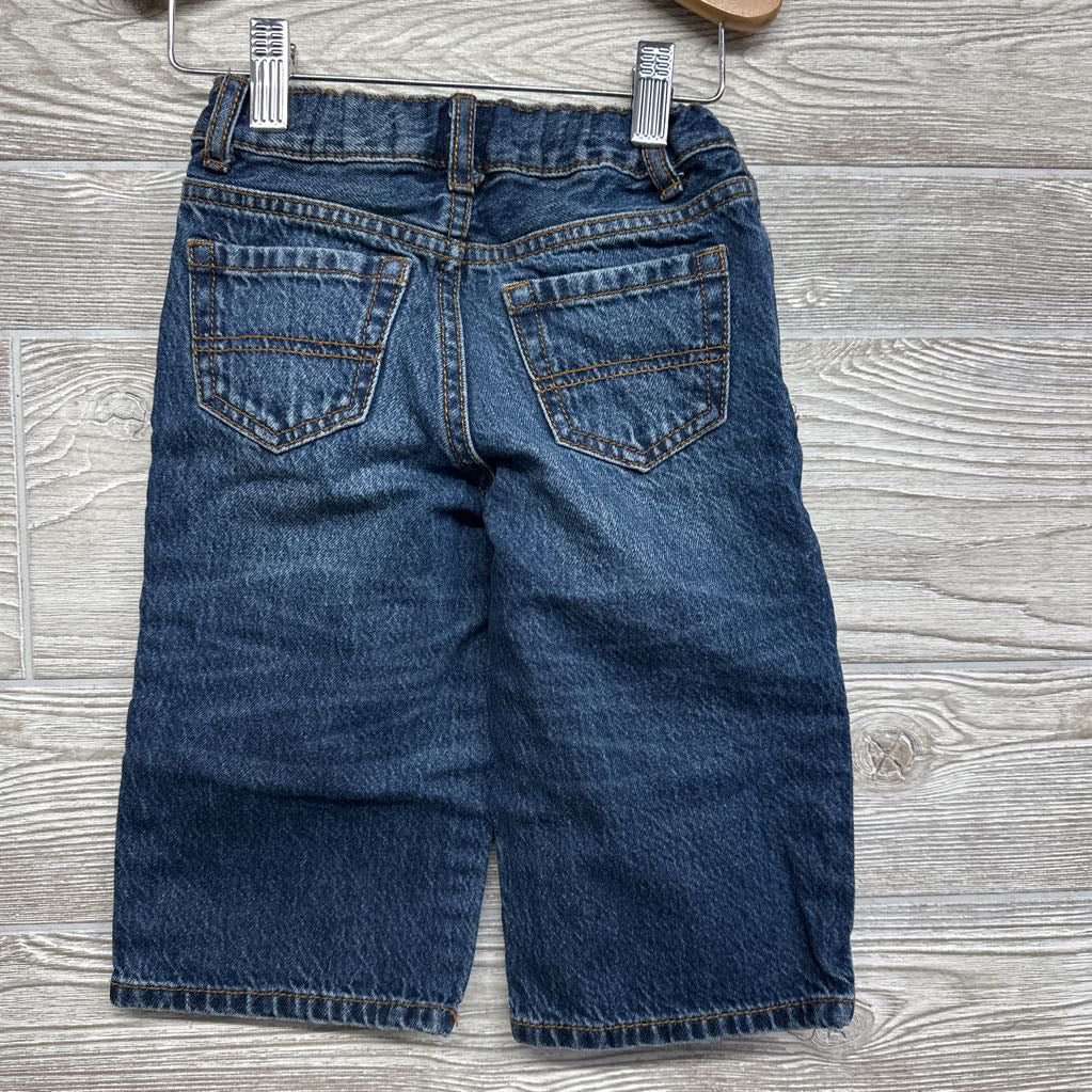 Baggy Denim Jeans Ripped 12-18M