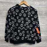 Hooded Sweatshirt Smiley Faces 18