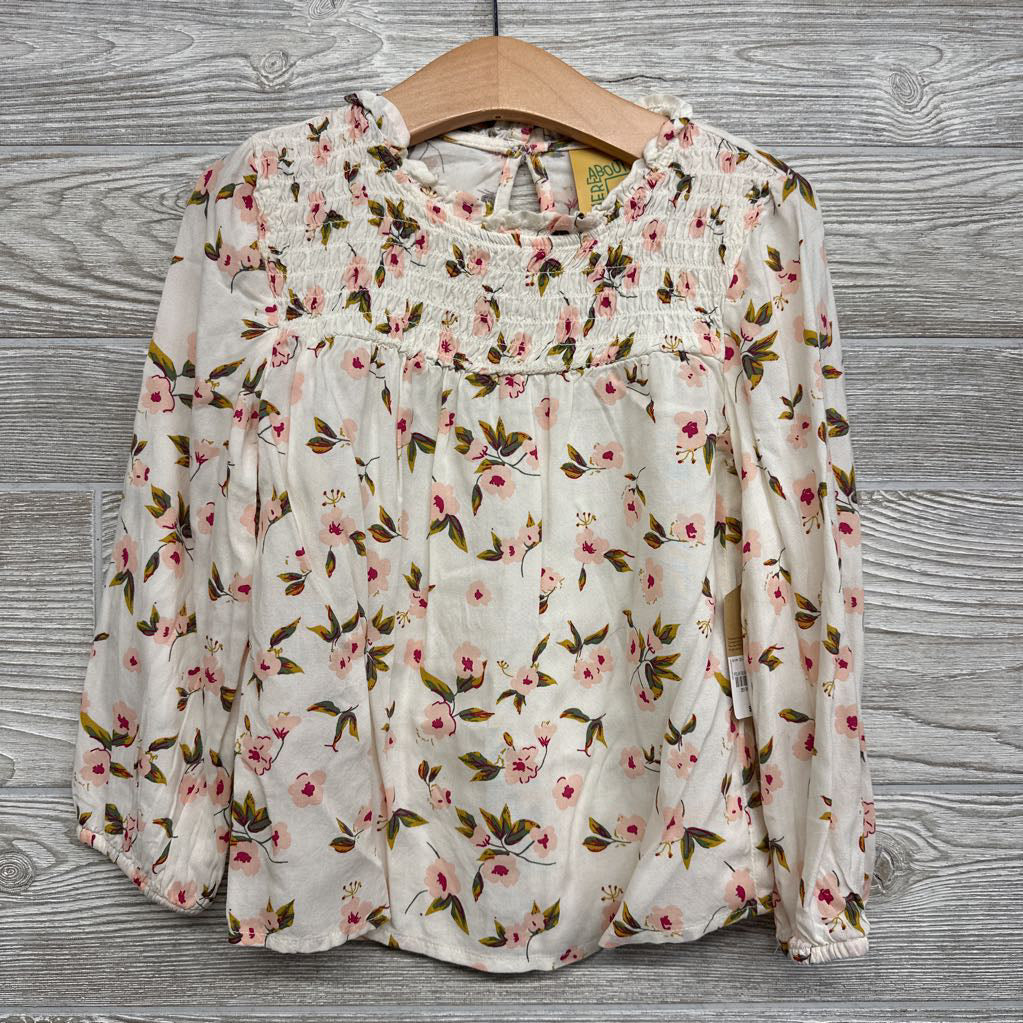NEW Jumper & LS Shirt Flowers 5t