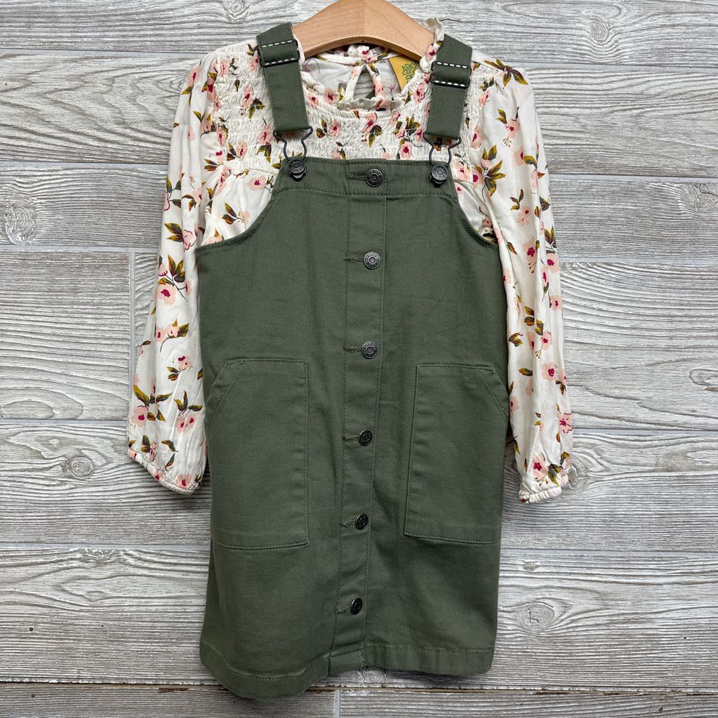 NEW Jumper & LS Shirt Flowers 5t