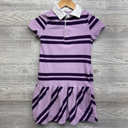 Rugby Polo Dress Stripes 7-8