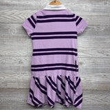 Rugby Polo Dress Stripes 7-8