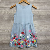 NEW Tank Top Dress Flowers 8-10