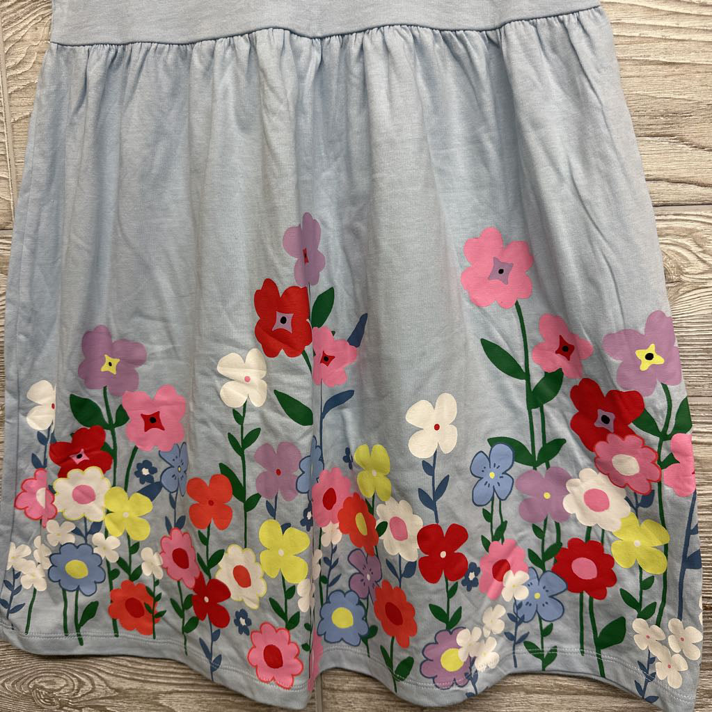 NEW Tank Top Dress Flowers 8-10