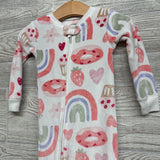 Plush Sleeper Rainbows, Donuts, Strawberries 12M