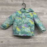 3 In 1 Plaid Winter Coat Tie Dye 3t