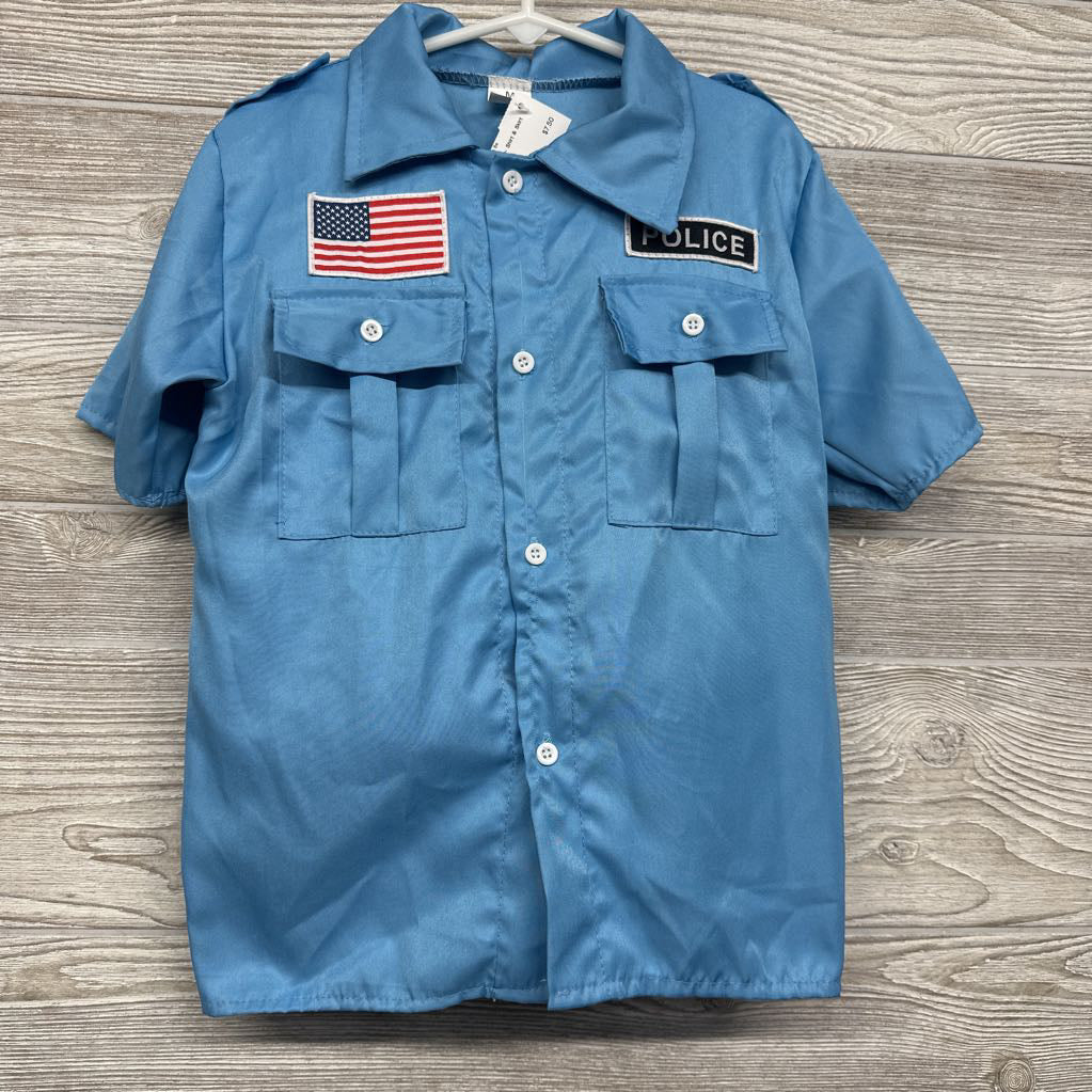 Police Costume- Shirt & Skirt