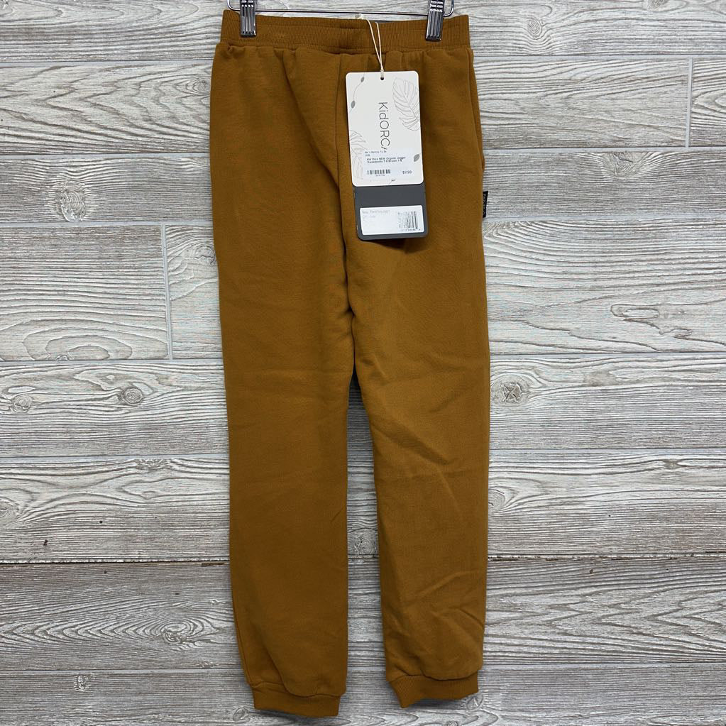 NEW Organic Jogger Sweatpants 7-8