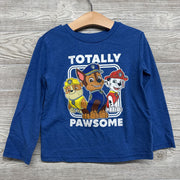 LS Shirt Totally Pawsome 4t