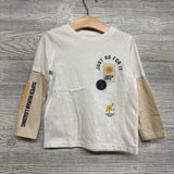 LS Shirt Just Go For It 4t