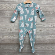 Blanket Sleeper Polar Bears 18M