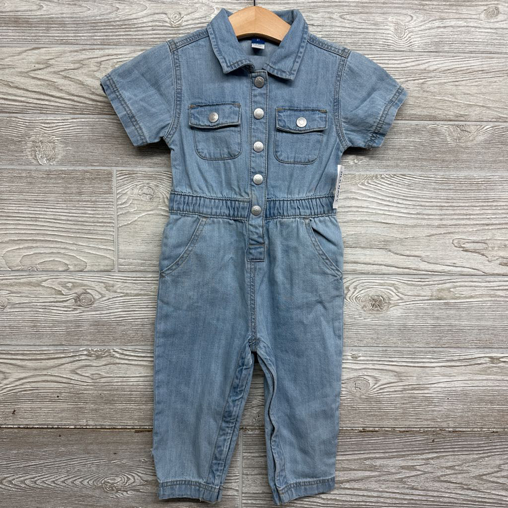 NEW Denim Jumper 2t