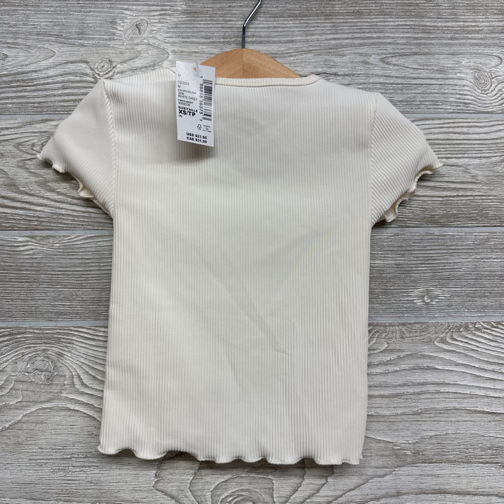 NEW Ribbed Shirt Lettuce Trim 4