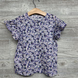 Flutter Sleeve Shirt Flowers 8