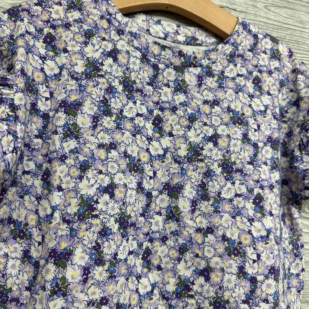Flutter Sleeve Shirt Flowers 8