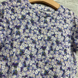 Flutter Sleeve Shirt Flowers 8
