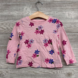 LS Shirt Flowers 3t