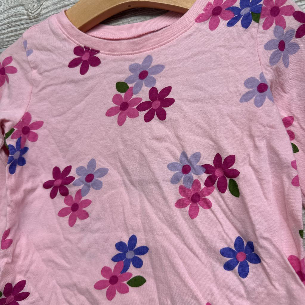 LS Shirt Flowers 3t