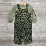 NEW LS Shirt & Camo Overalls 18M