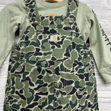 NEW LS Shirt & Camo Overalls 18M