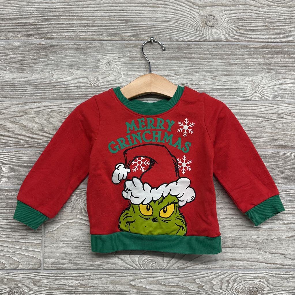 Crewneck Merry Grinchmas 18M